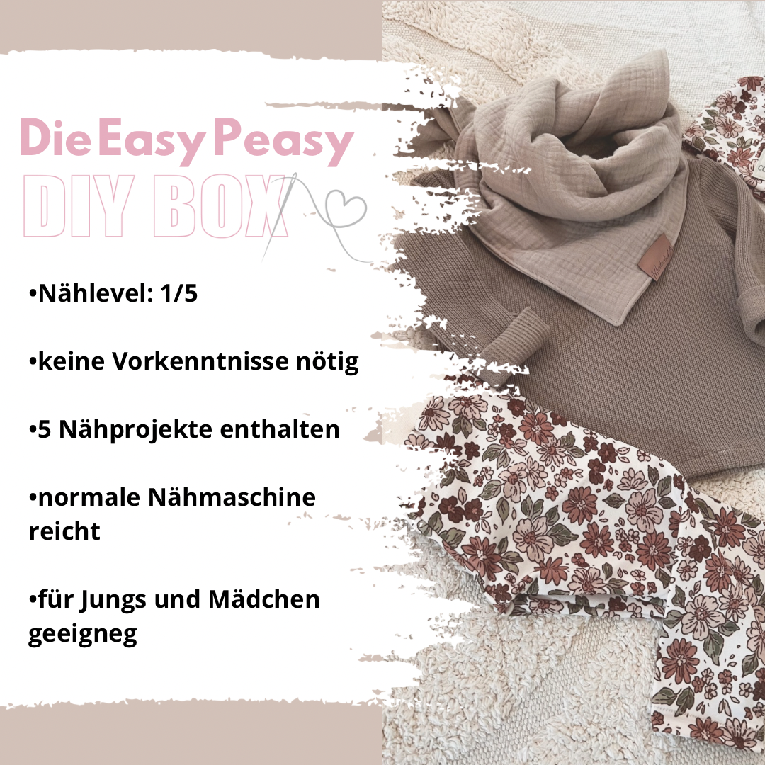 Die NÄHVEMBER Easy Peasy DIY Box (Gr.56-134)