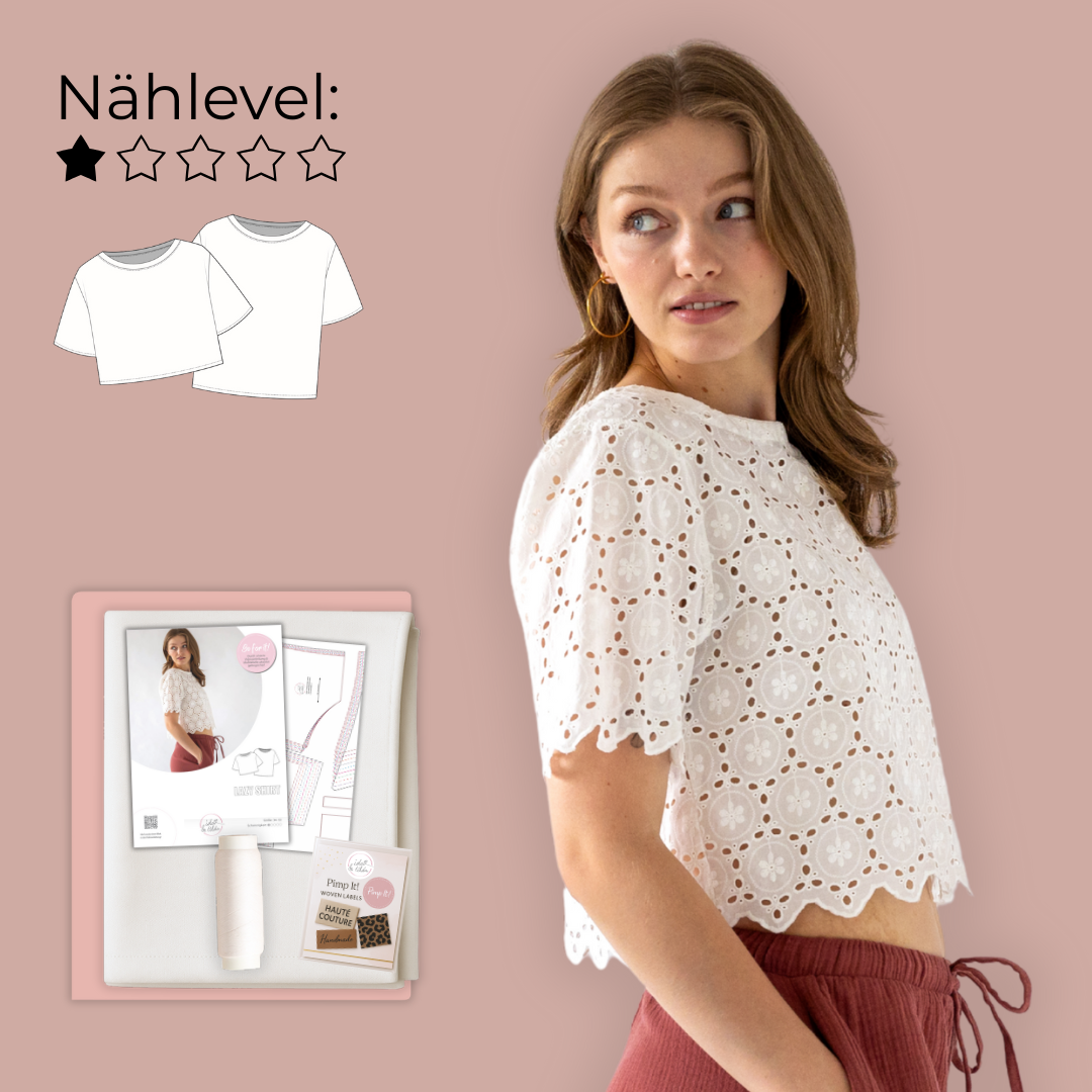 Nähpaket: Lazy Shirt aus Webware (Gr. 34-52)