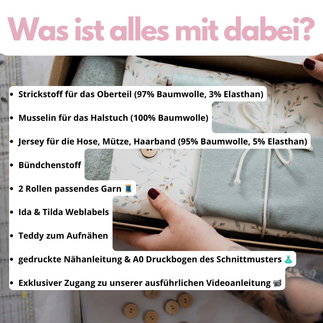 Die NÄHVEMBER Easy Peasy DIY Box (Gr.56-134)