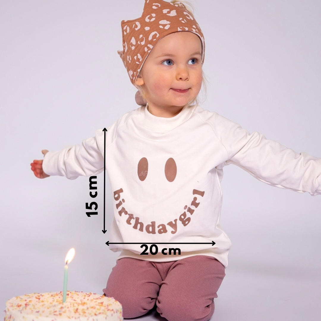 Smiley 3 in 1 Bügelbild (Kids)