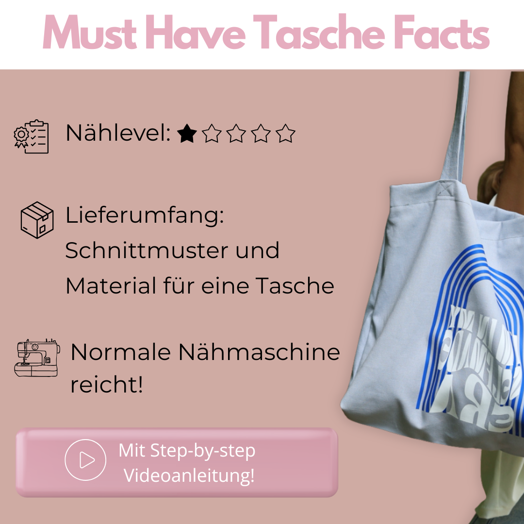 NĂ€hpaket: Must Have Tasche