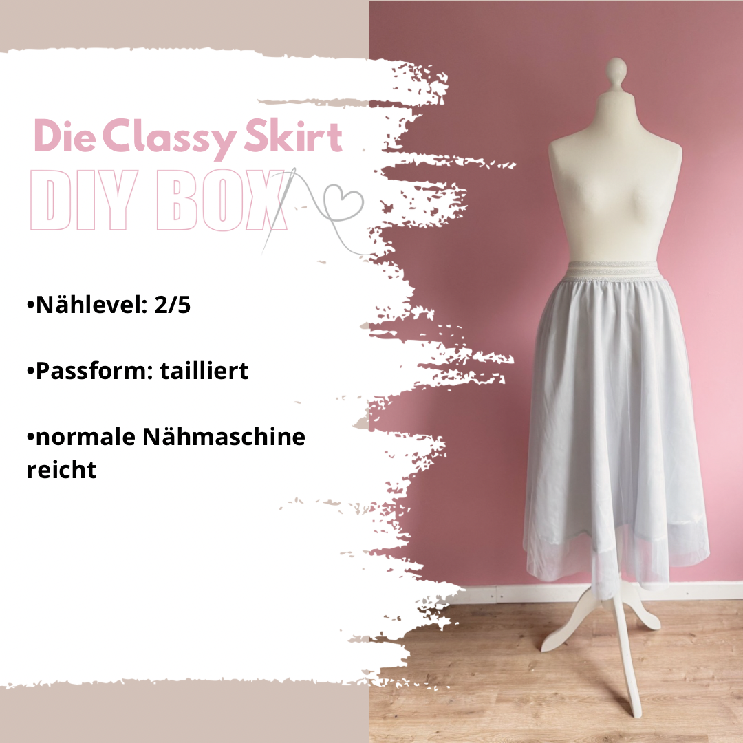 Nähanleitung: Classy Skirt Gr.34-52
