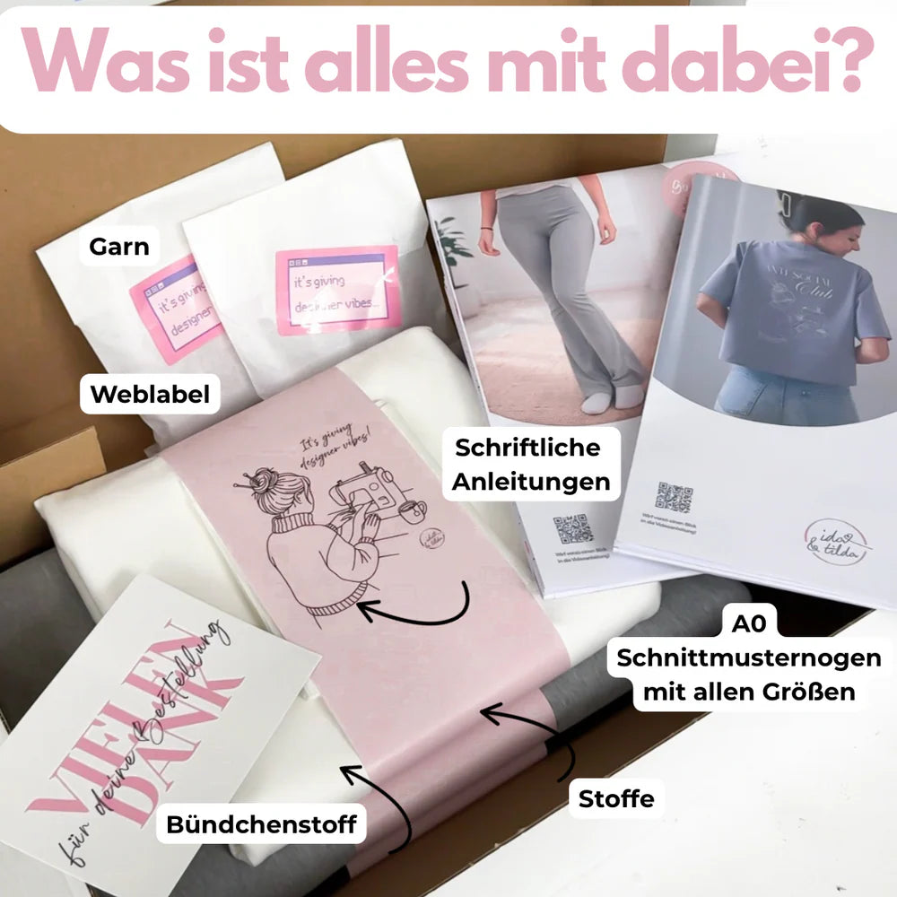 Nähpaket: Essential Pants(Gr. 34-52)