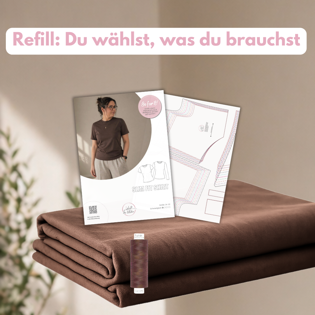 Refill-Kit: Slim Fit Shirt aus Jersey (Gr. 34-52)