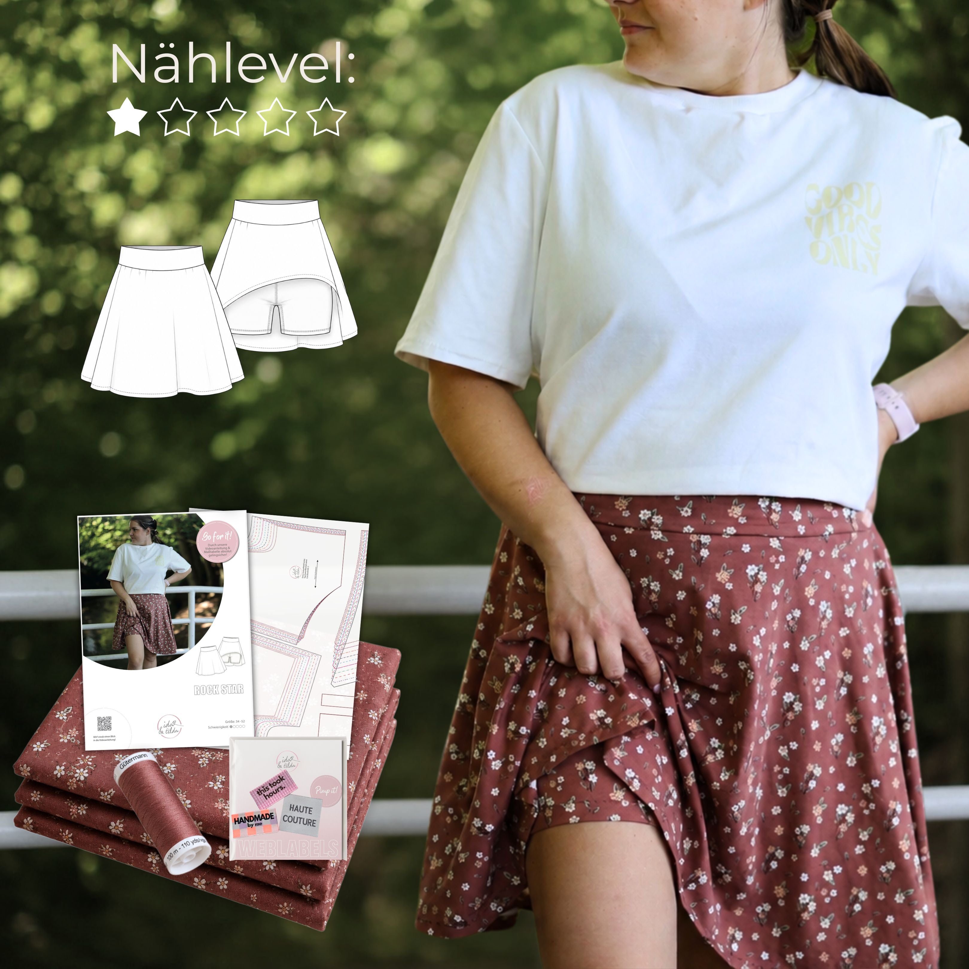 Nähpaket: RockStar (Gr. 34-50)
