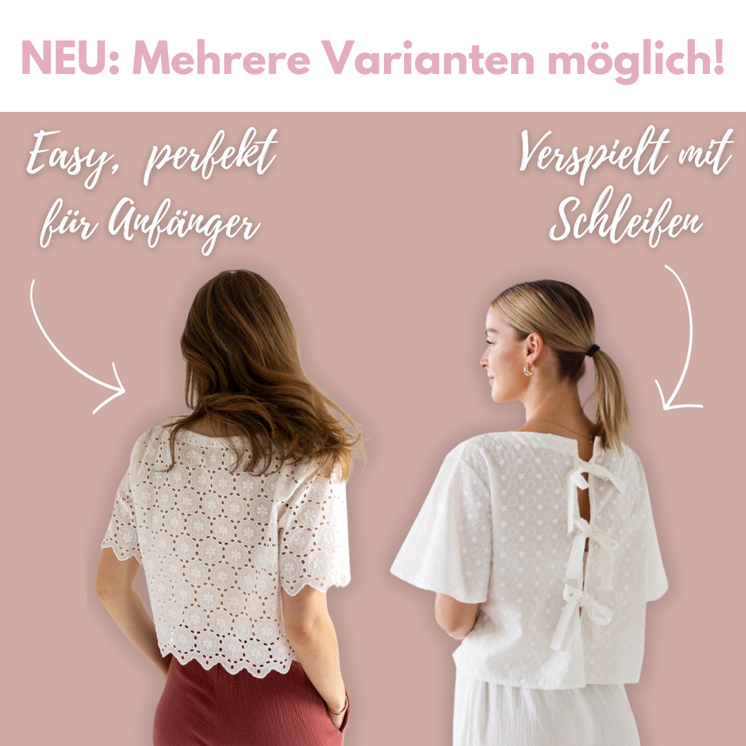Nähpaket: Lazy Shirt aus Webware (Gr. 34-52)