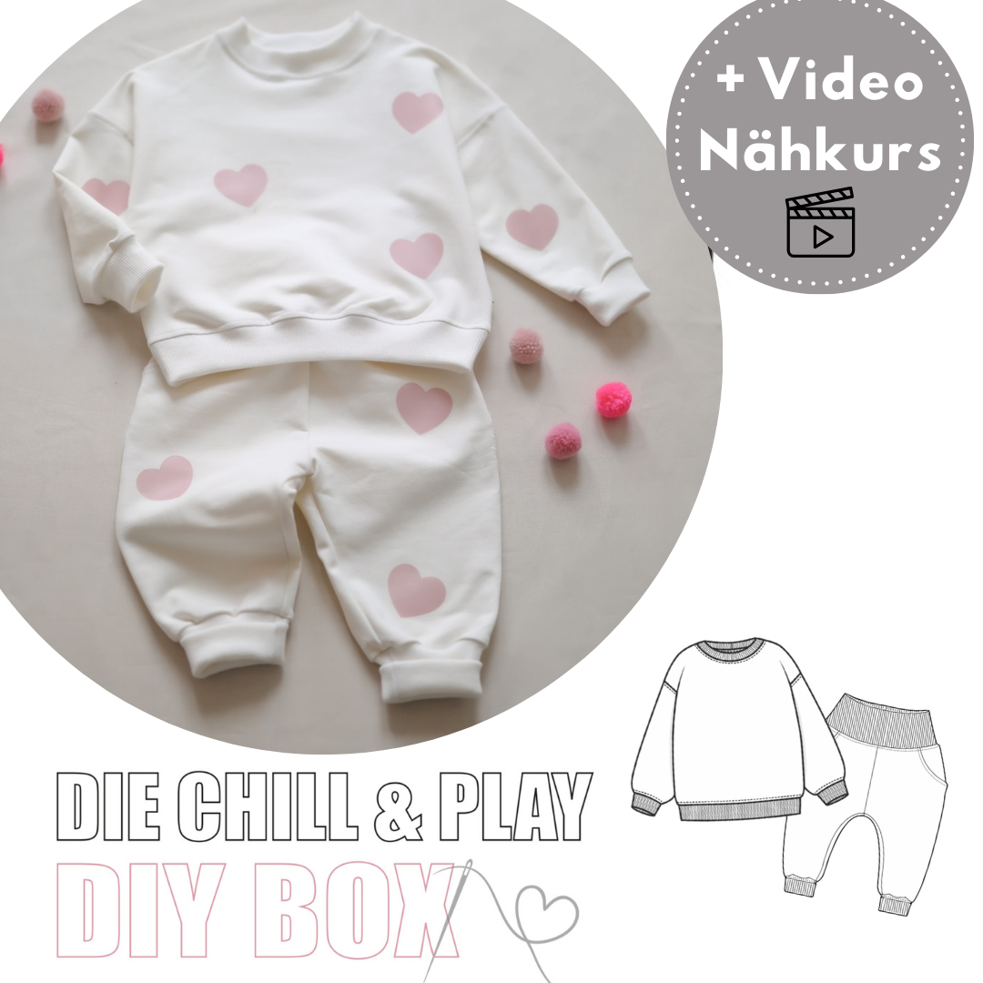 Nähpaket: Chill & Play DIY Box (Gr. 74-122)