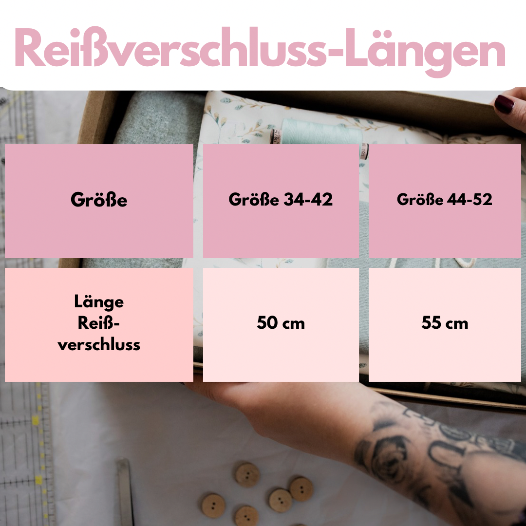 Nähanleitung: Collegejacke Paul Gr.34-52