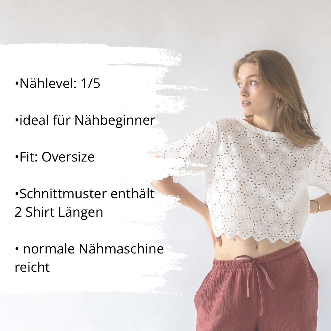 Nähanleitung: Lazy Shirt Gr.34-52