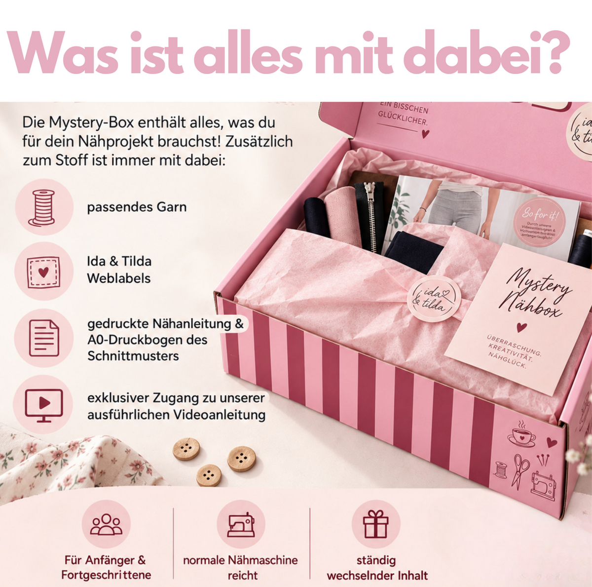 Die MISTERY DIY Box (Damen Version)