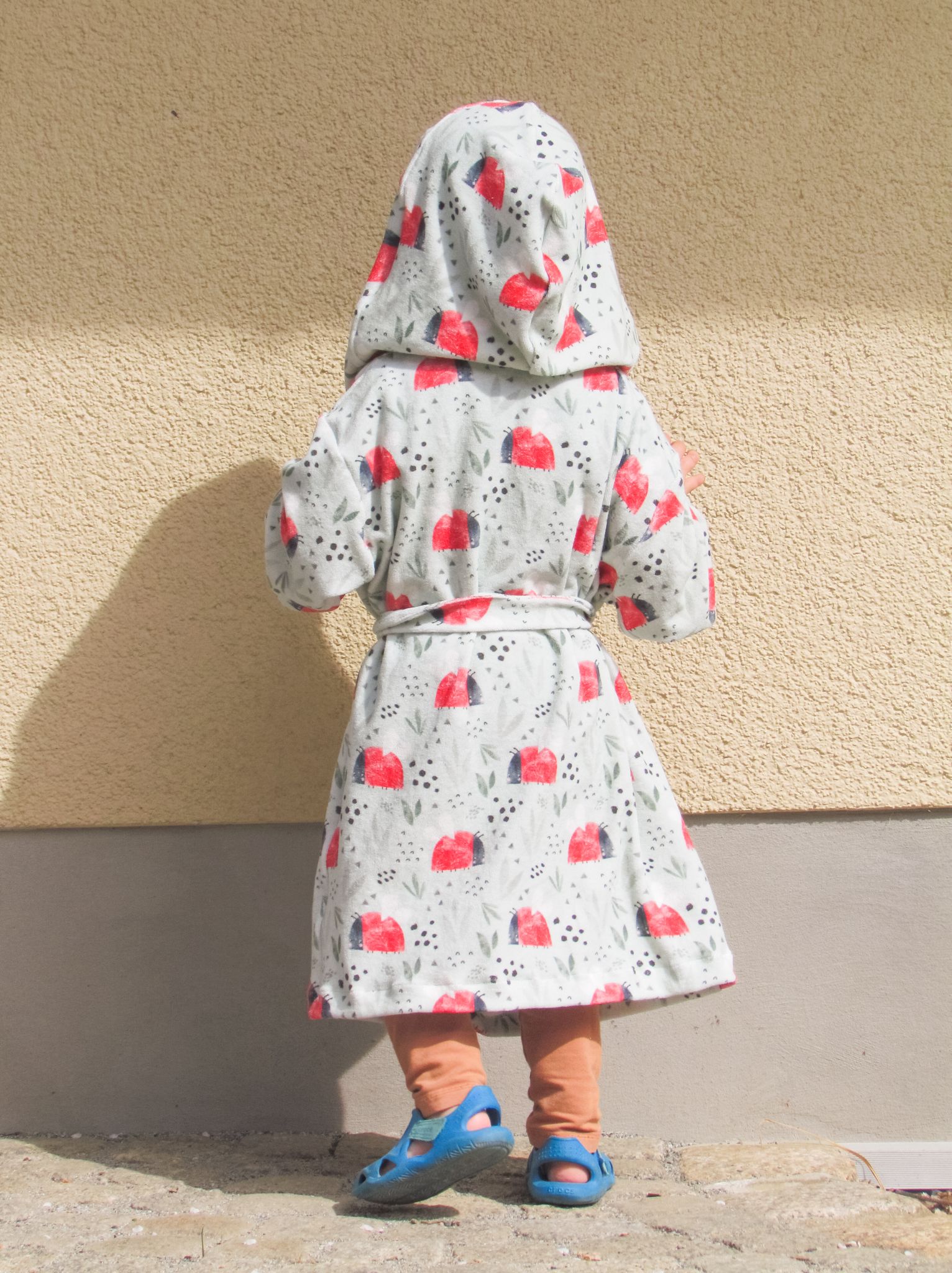 Nähanleitung: Bademantel Kilian Größe 80-134