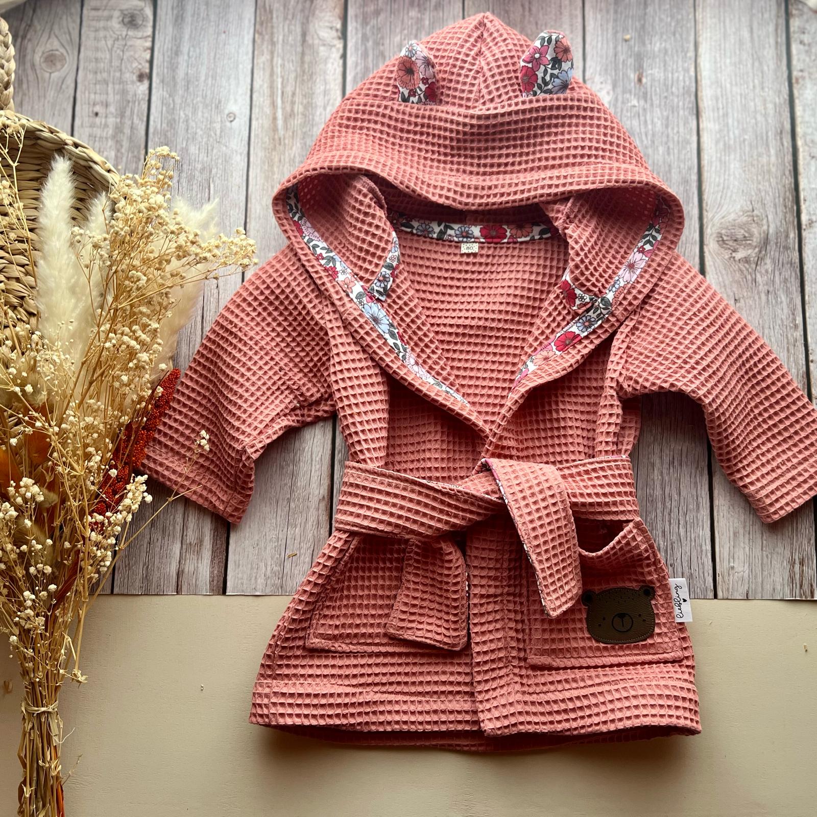 Nähanleitung: Bademantel Kilian Größe 80-134