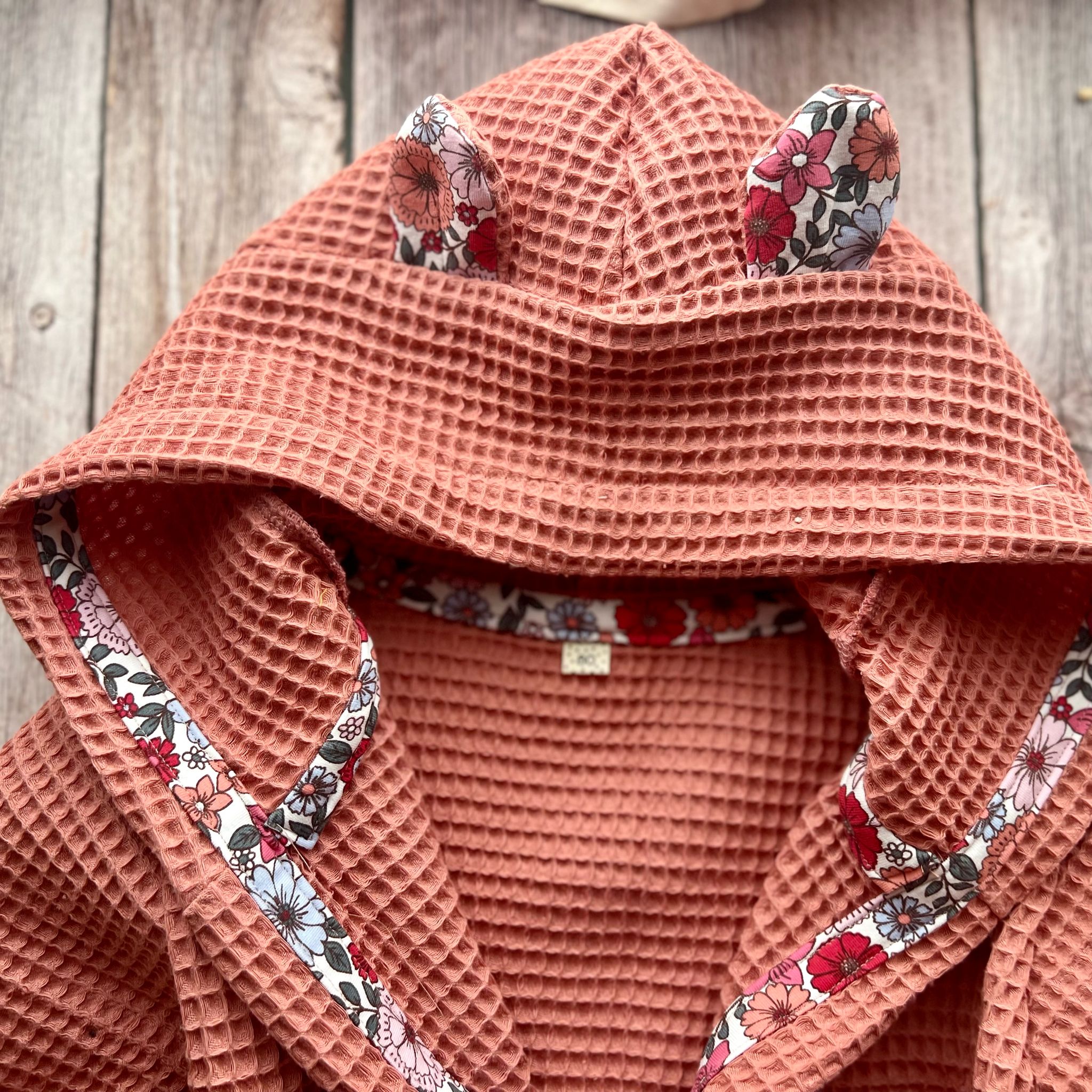 Nähanleitung: Bademantel Kilian Größe 80-134