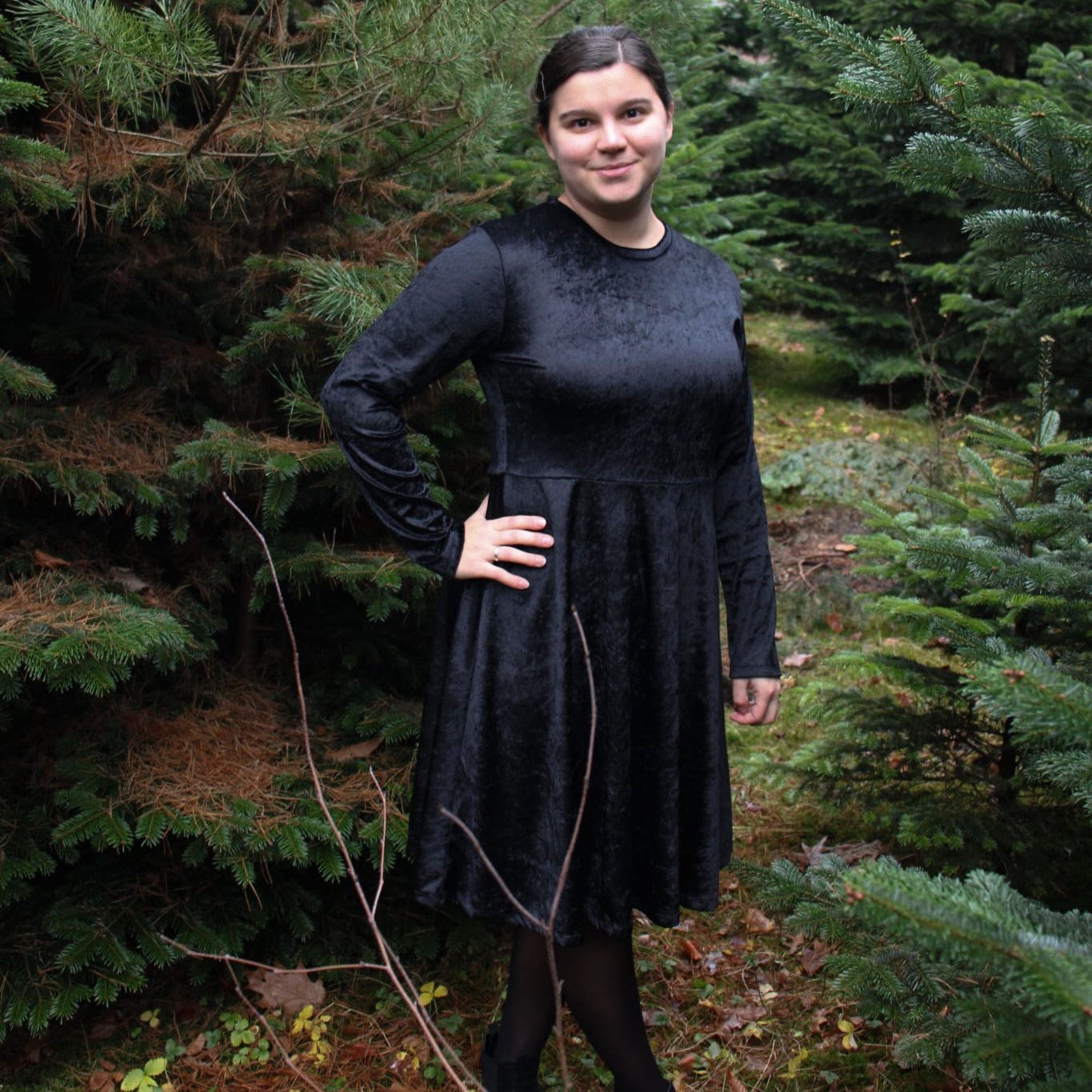 Nähanleitung: Swingy Dress Größe 34-52