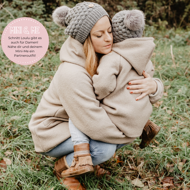 Nähanleitung: Jacke Loulu Größe 74-122