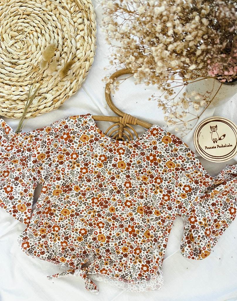 Nähanleitung: Shirt Ella 56-104