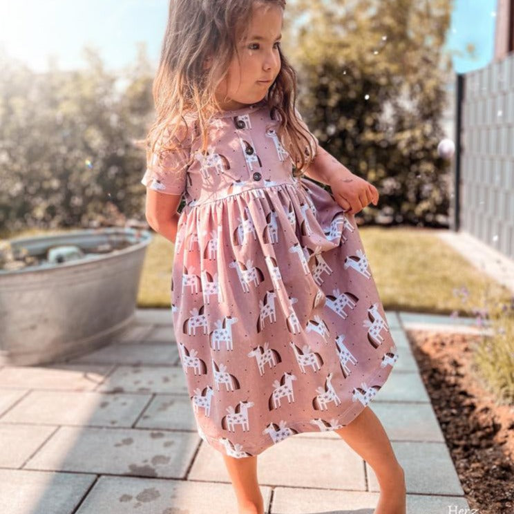 Nähanleitung: Kleid Paulina Gr. 74-134