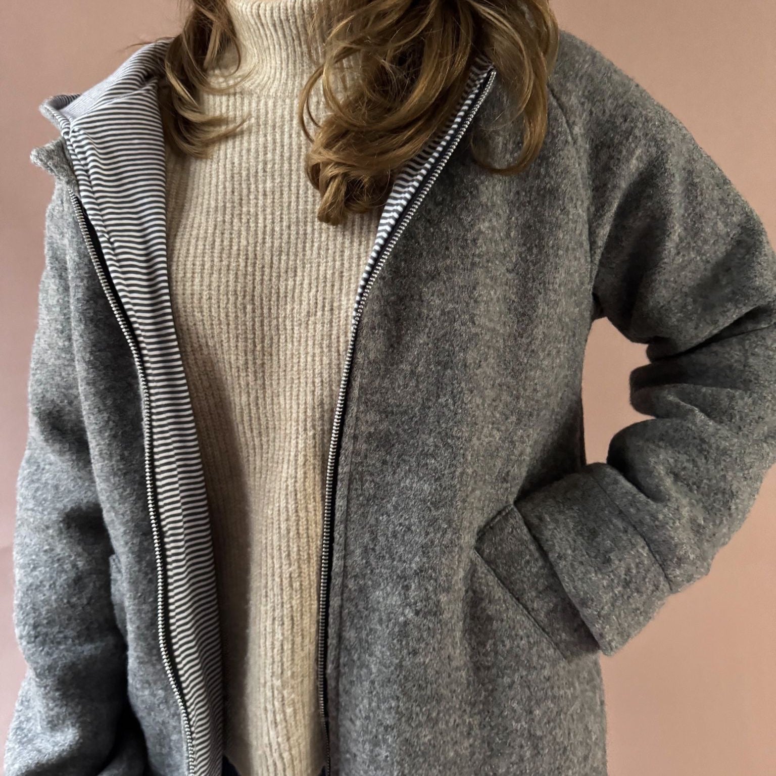 Nähanleitung: Jacke Loulu Größe 34-52