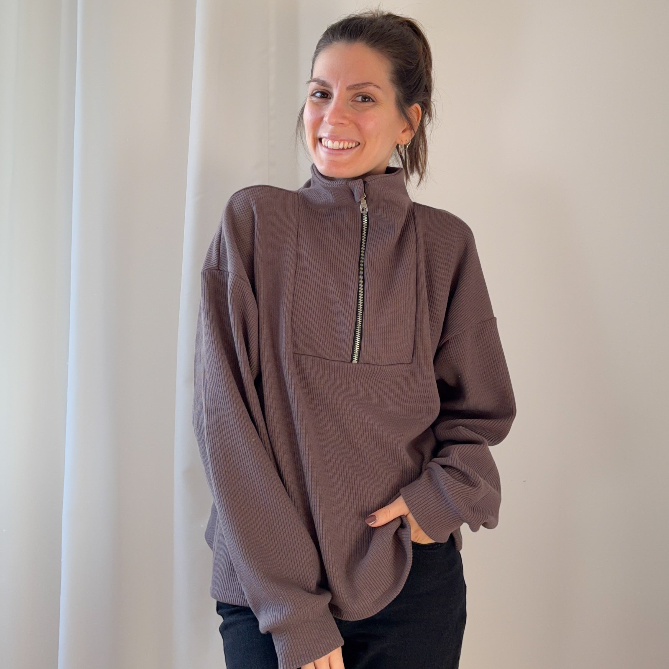 Nähpaket: Strick-Troyer (Gr. XS-XXL)