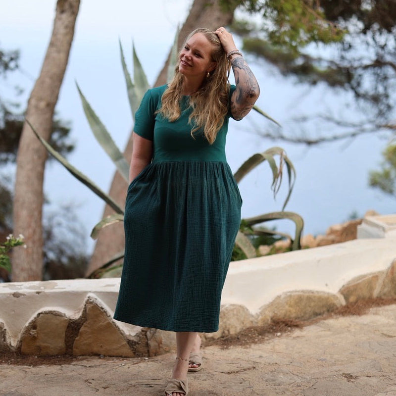 Nähpaket: Kleid Paulina (Gr. 34-52)