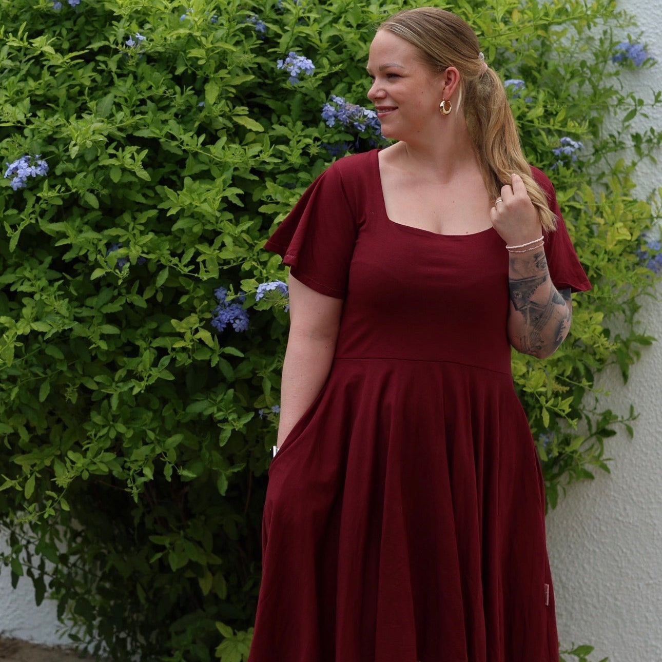 Nähanleitung: Kleid Flora Größe 34-52