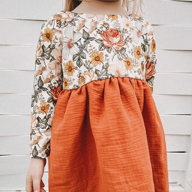 Nähpaket: Kleid Paulina DIY Box Gr. 74-134