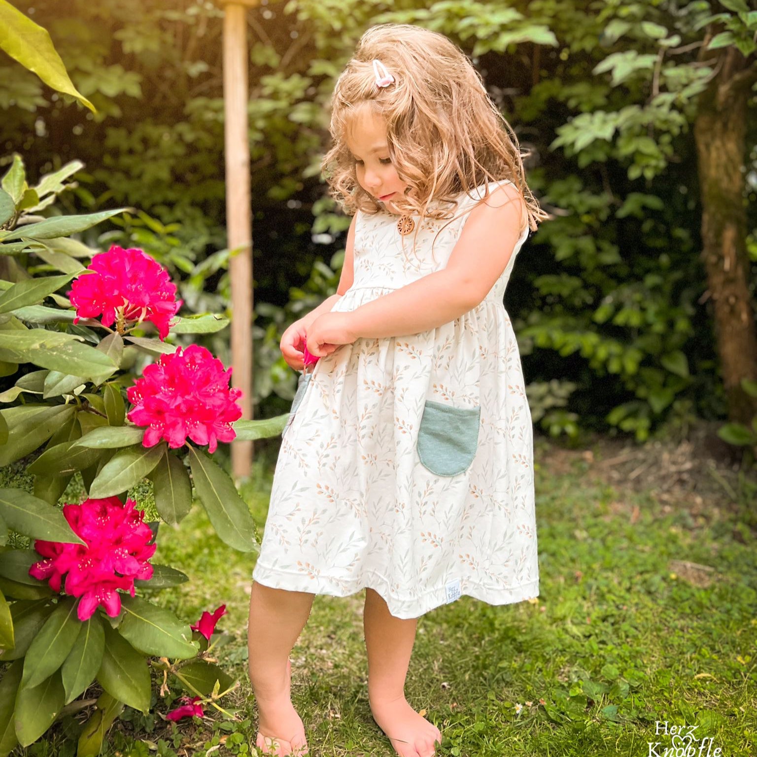Nähpaket: Kleid Paulina DIY Box Gr. 74-134