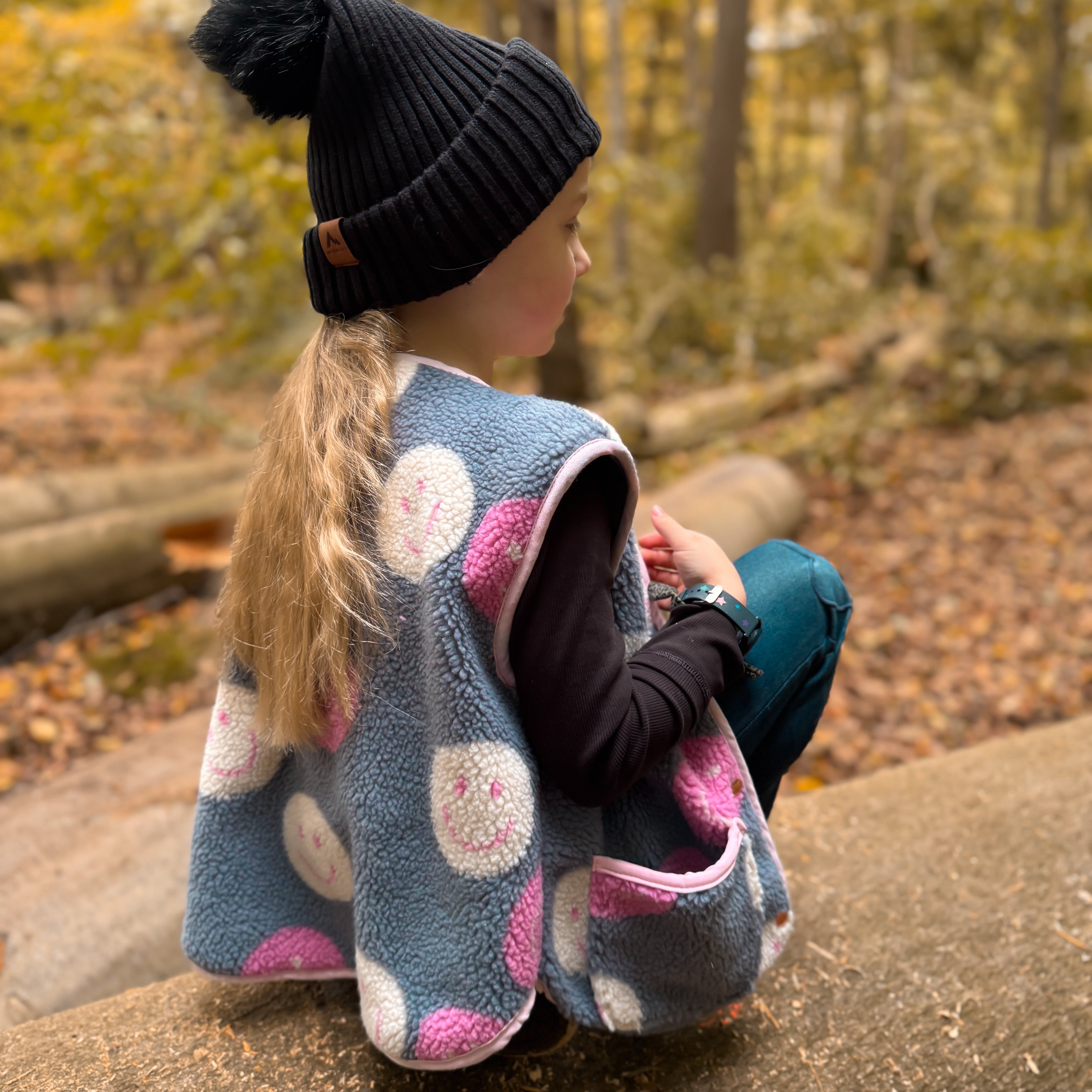 Nähanleitung: Comfy Weste Kids & Teens Größe 74-164