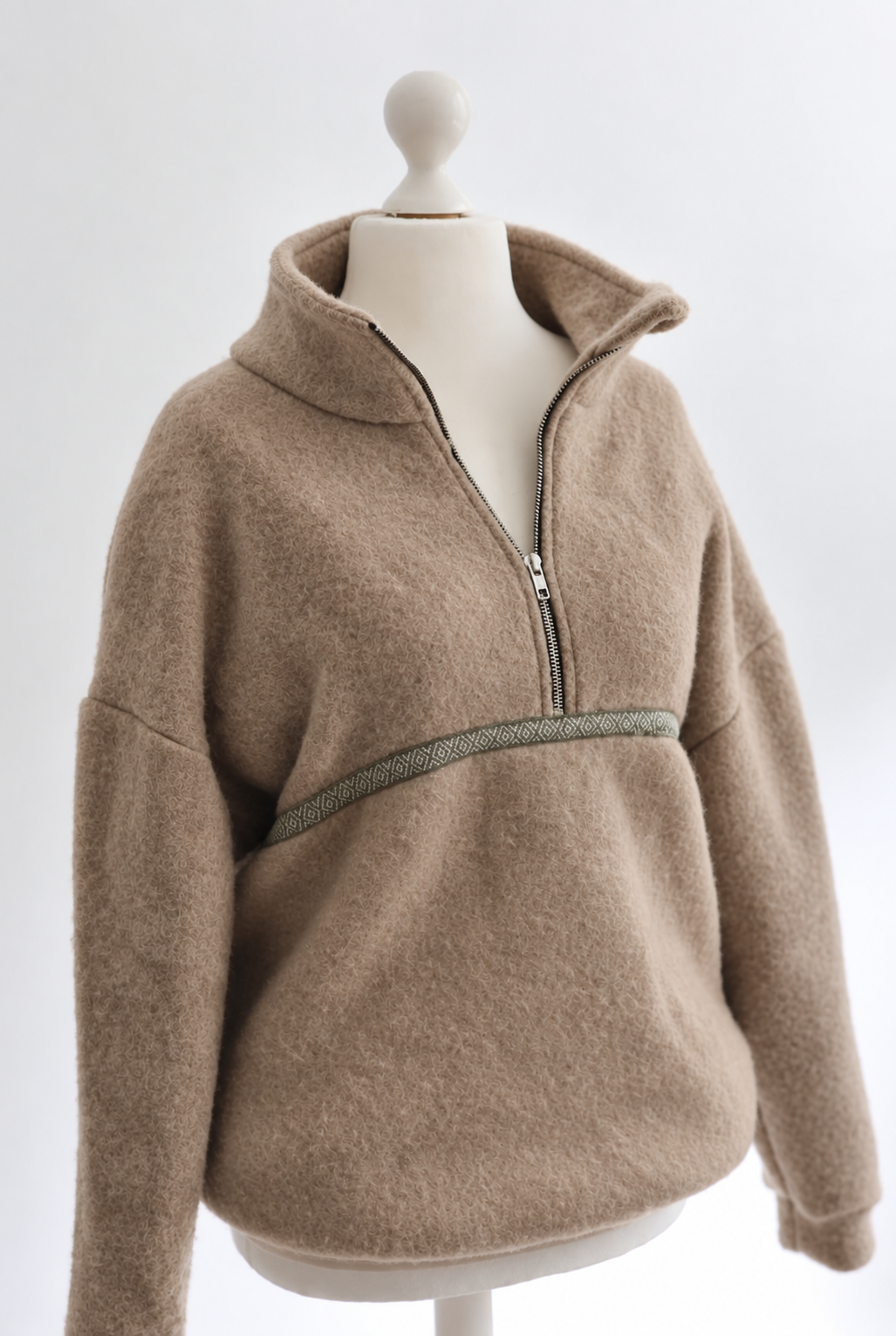 STORYSALE Nähpaket: Wollfleece Troyer (Gr. XS-XXL)