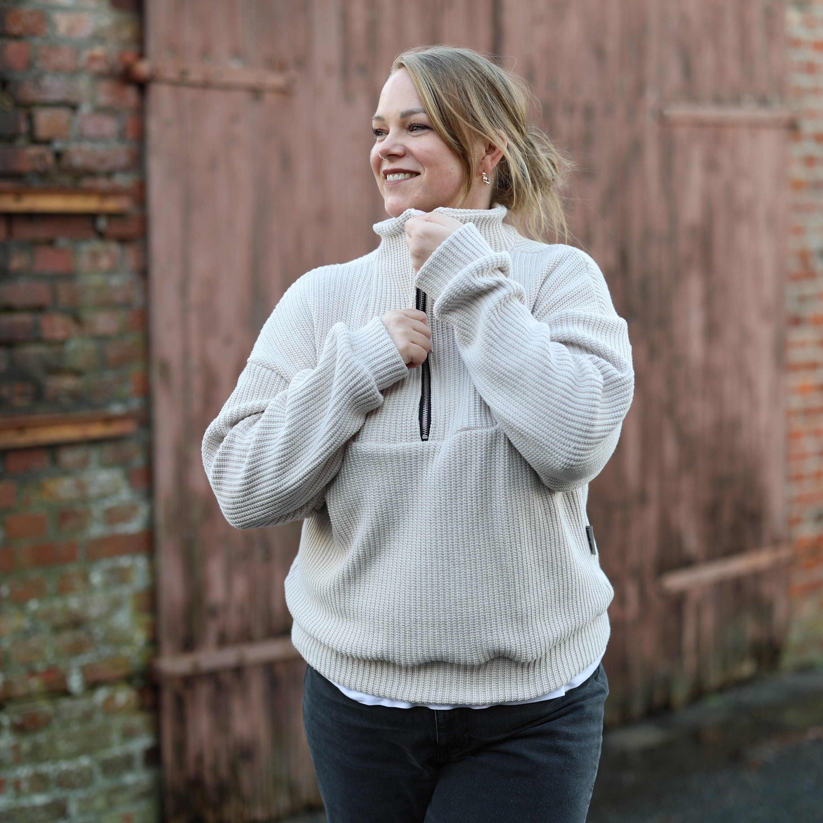 Nähpaket: Strick-Troyer (Gr. XS-XXL)