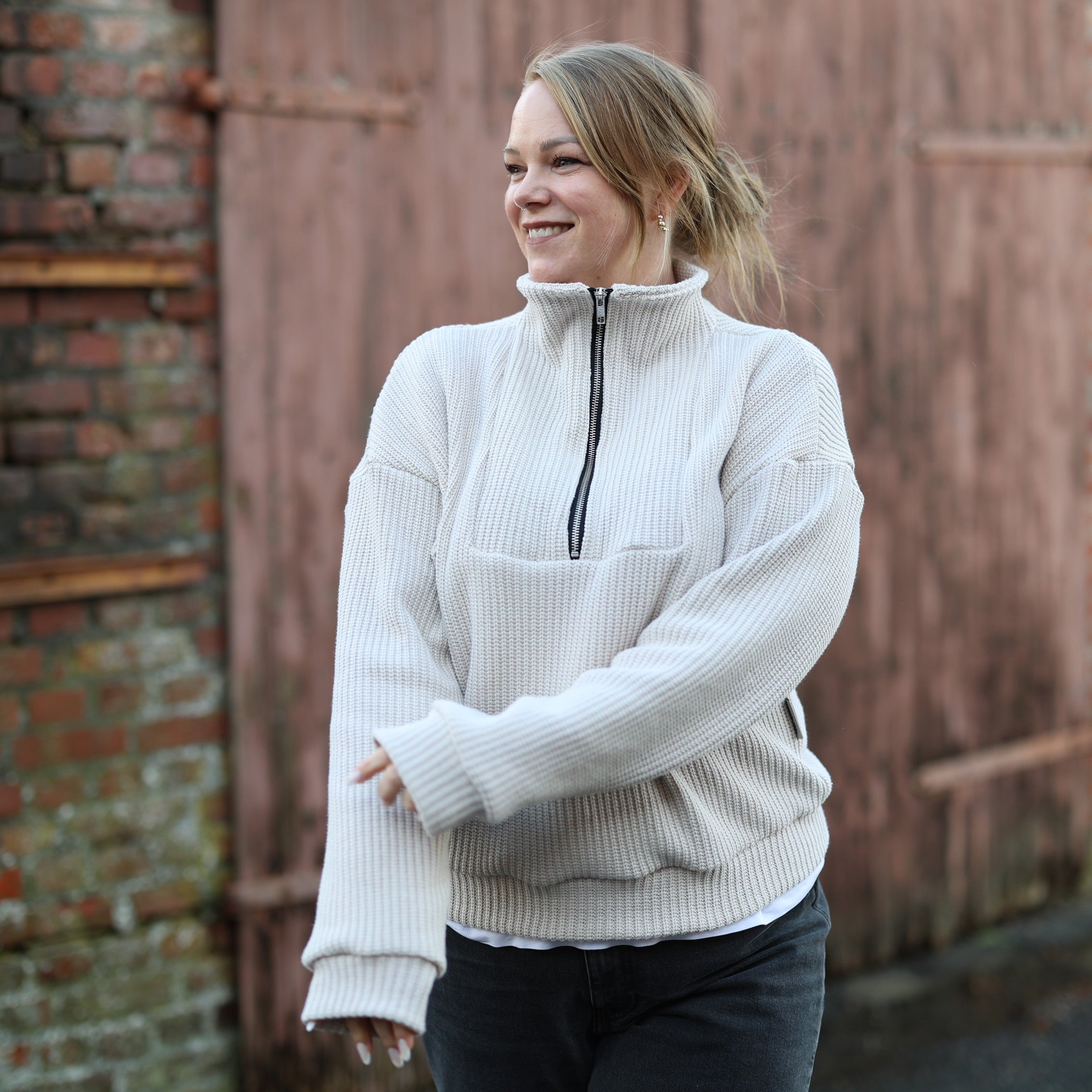 Nähpaket: Strick-Troyer (Gr. XS-XXL)