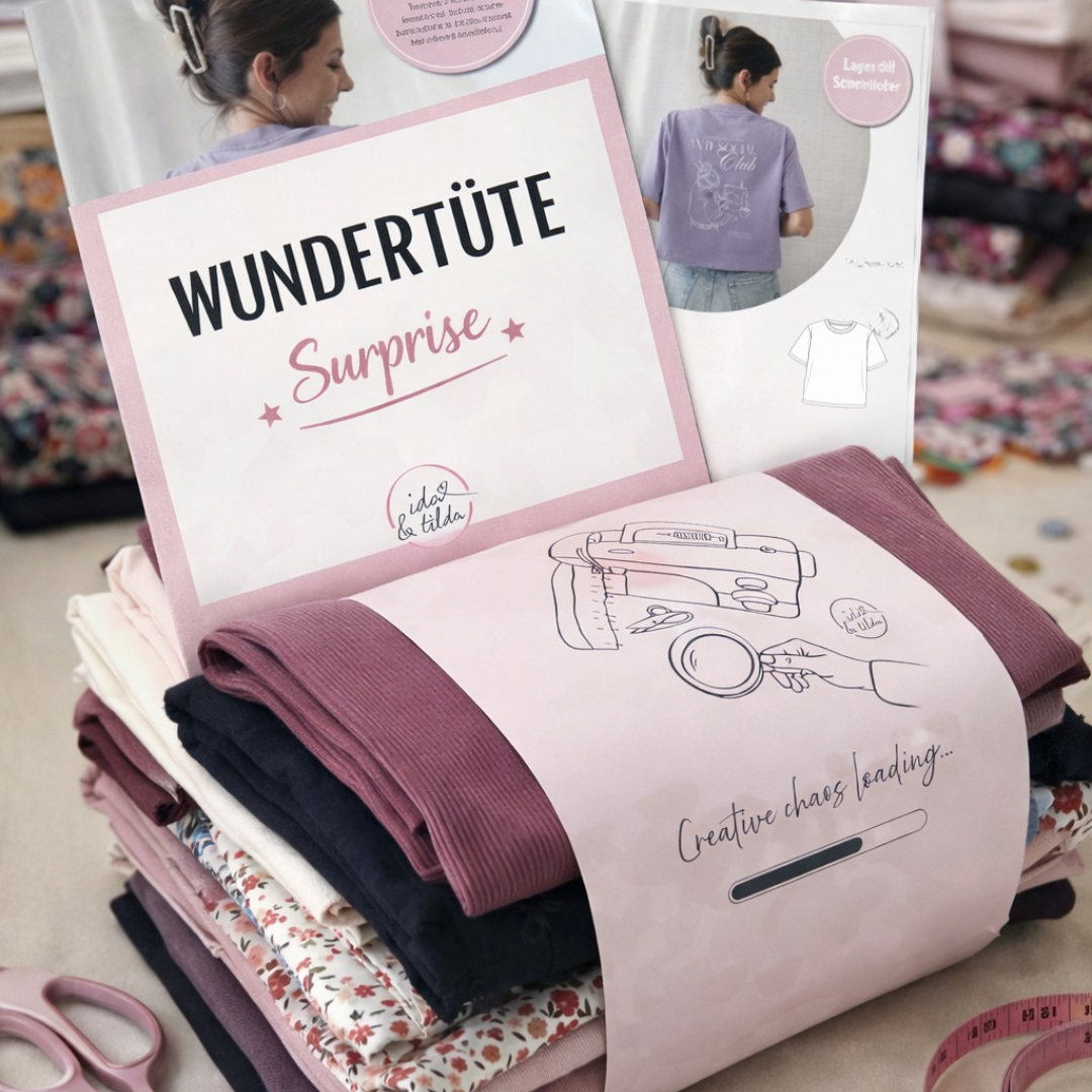 Wundertüte-Stoffpaket inkl. Surprise-Schnittmuster
