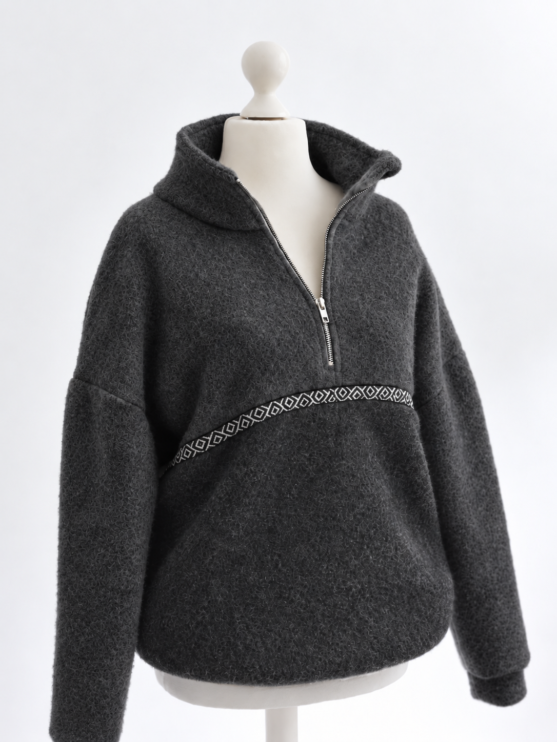 STORYSALE Nähpaket: Wollfleece Troyer (Gr. XS-XXL)