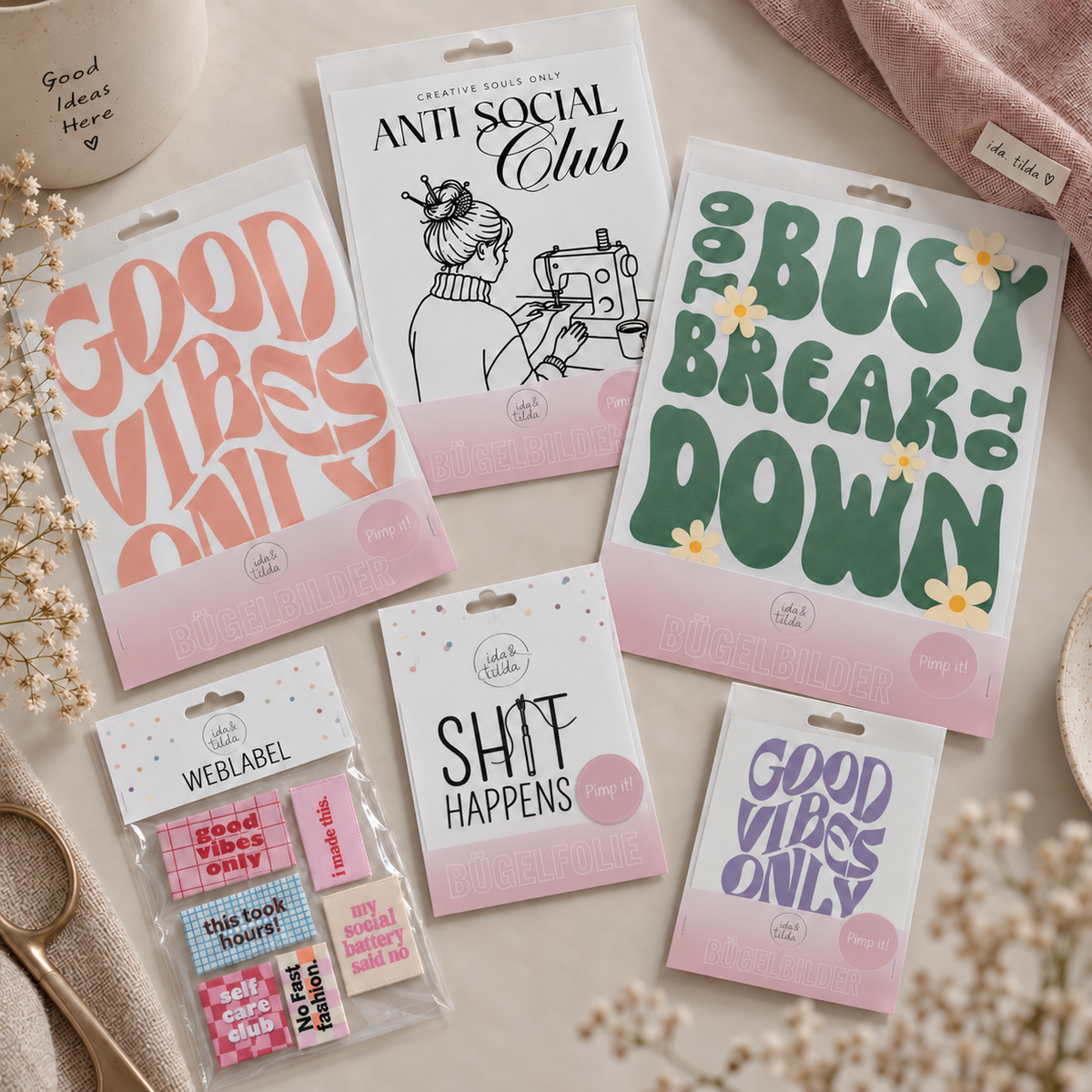 Best of Bügelbilder & Weblabels Bundle