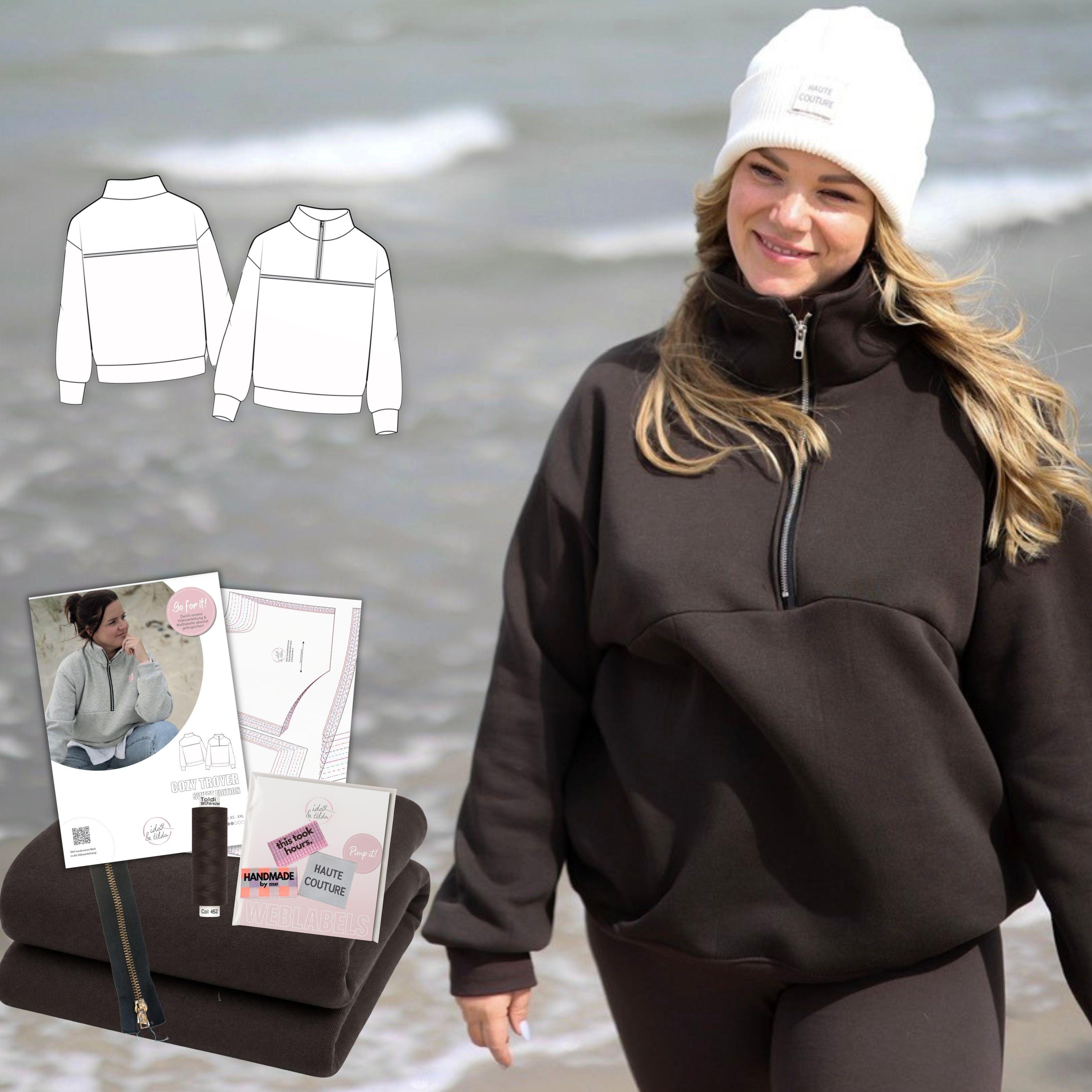 Refill-Kit: Sweat Troyer (Gr. XS-XXL)