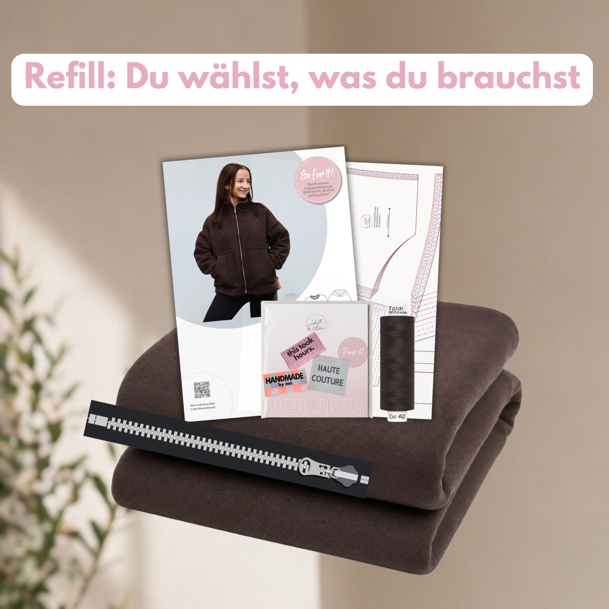 Refill-Kit: Jacke Larry (Gr. 34-52)
