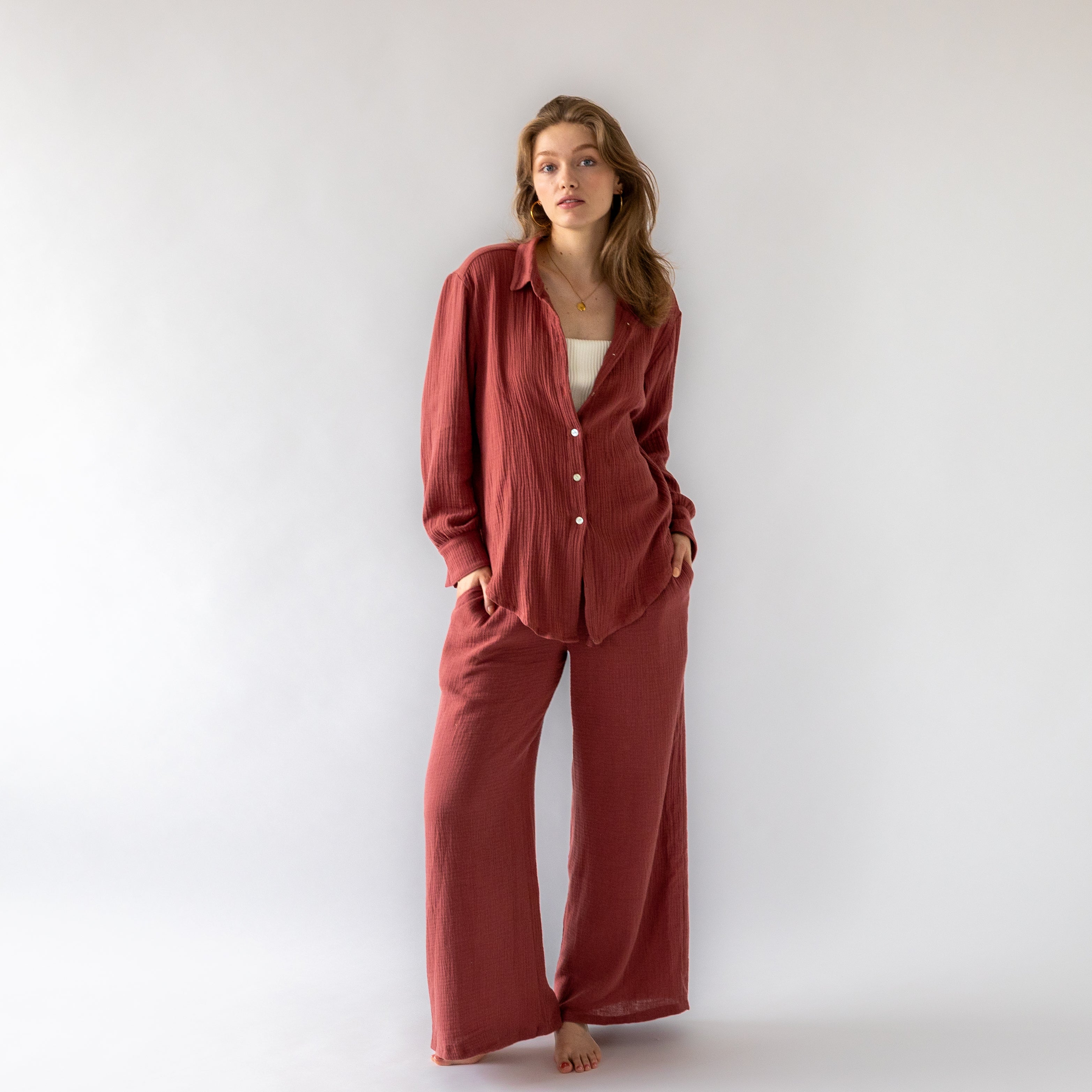 Nähpaket BUNDLE: Classy Bluse & Cozy Pants (Gr. 34-52)