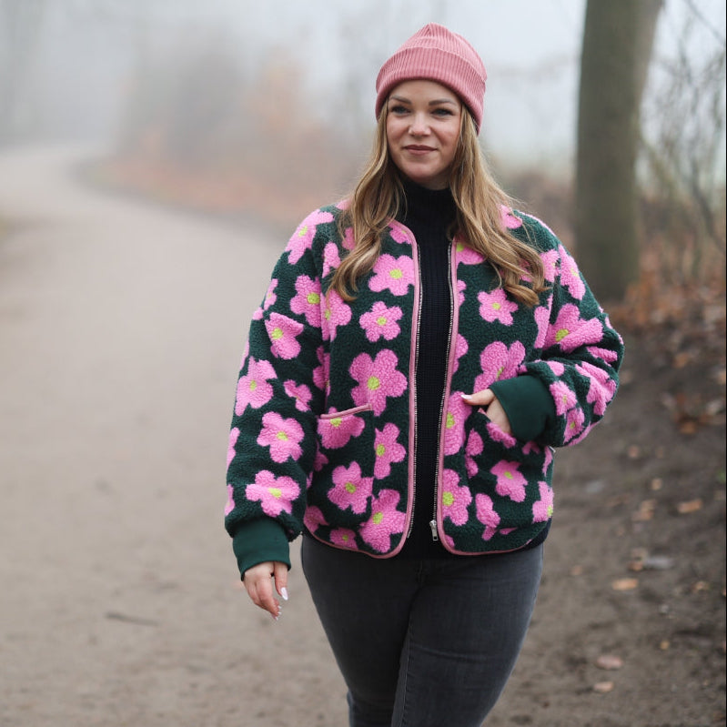 Nähpaket BUNDLE: Comfy Jacke, XL Tuch und Strickmütze (Gr. 34-52)