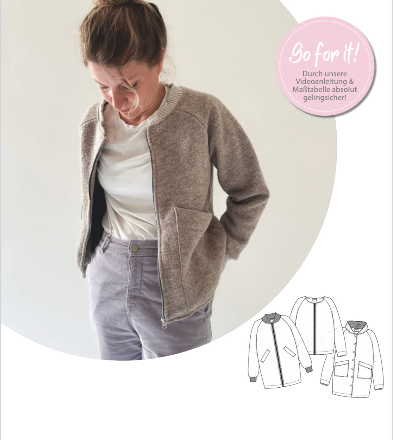 5er Bundle - Jacke / Mantel Sarah Gr.34-52