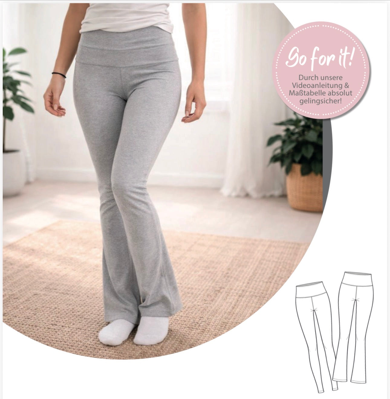 Nähanleitung: Essential pants Gr. 34-52