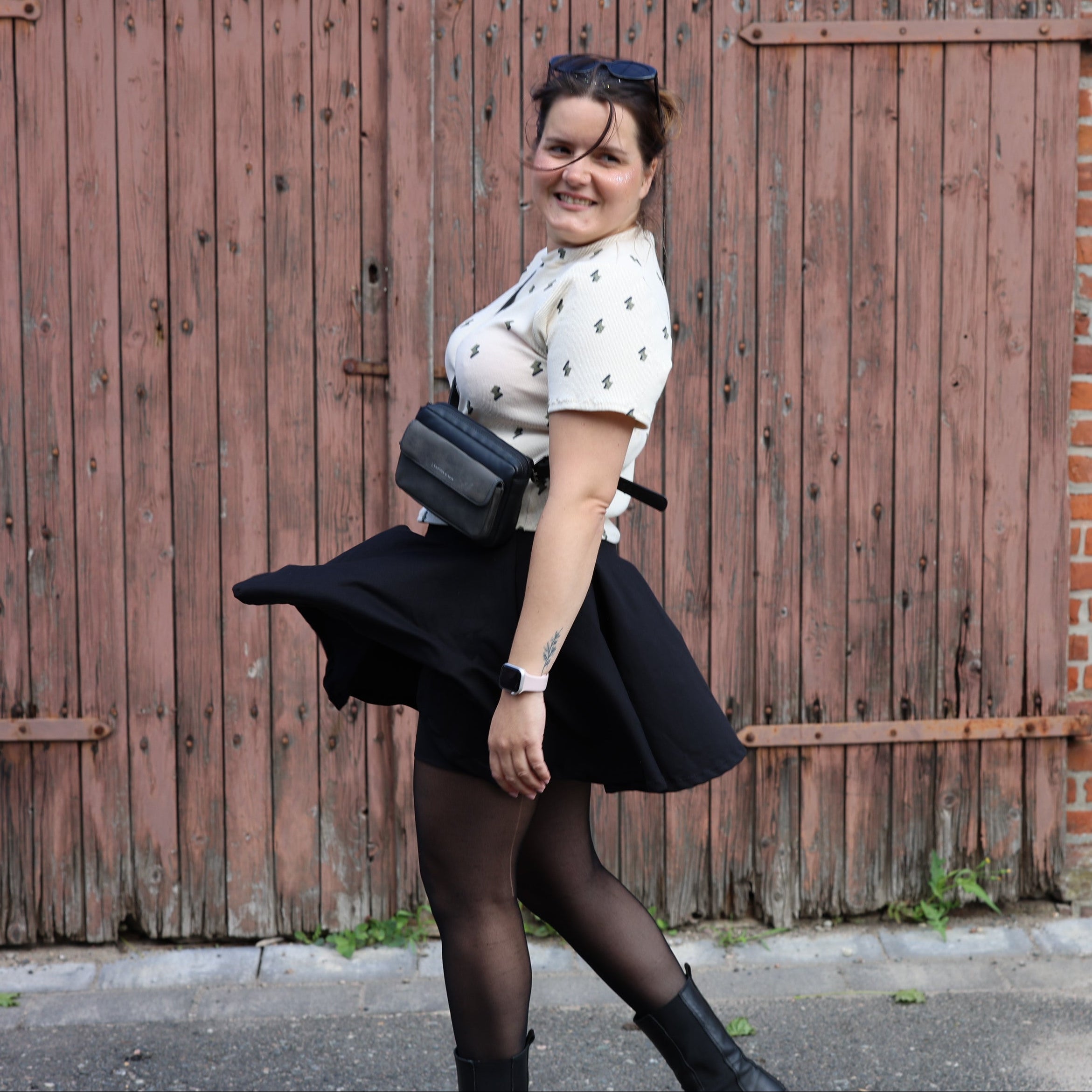 Nähpaket BUNDLE: Slim Fit Shirt Ribjersey + Rock-Star (Gr. 34-50)
