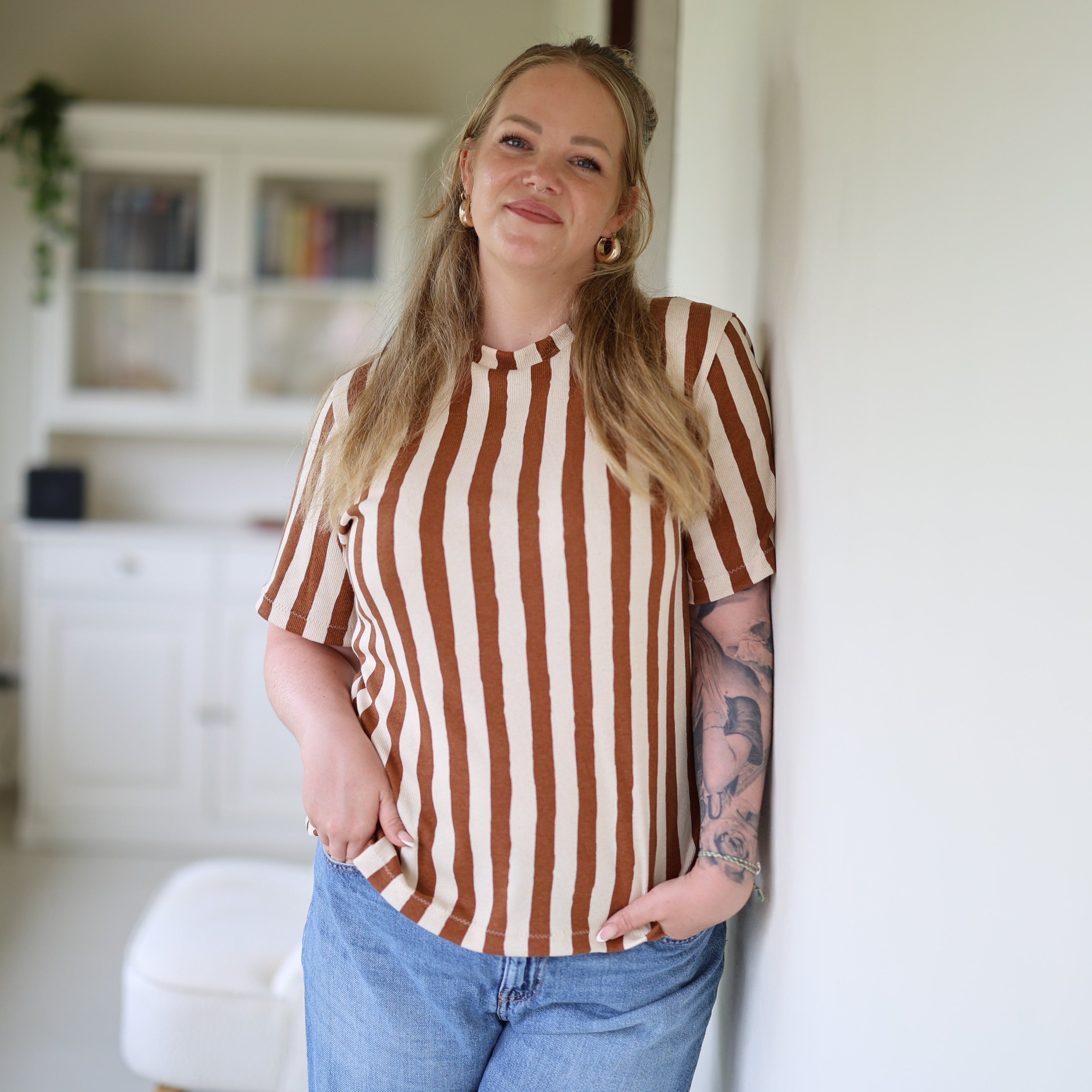 Nähpaket: Slim Fit Shirt aus Jersey (Gr. 34-52)