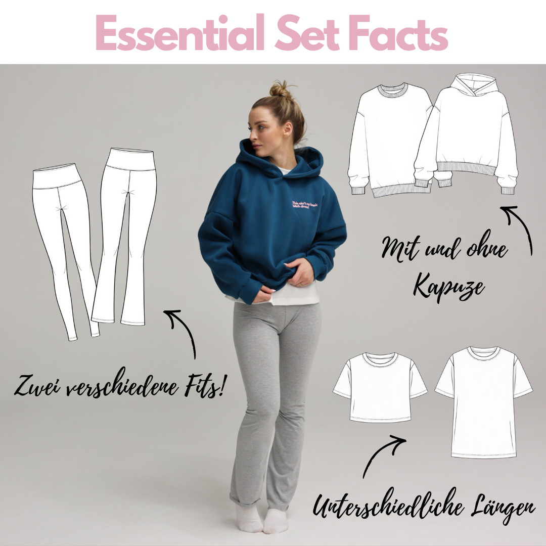 Nähpaket BUNDLE: Essential Set Gr. 34-52