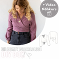 Bild in Galerie-Betrachter laden, Die Comfy Wickelbluse DIY Box (Gr. 34-52)
