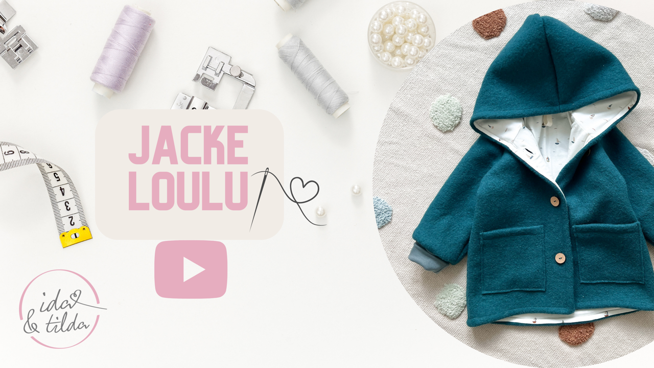 Jacke loulu Größe 74-122 – Ida und Tilda