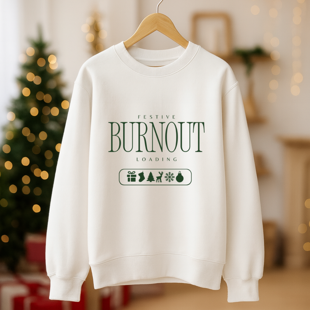 Bügelbild - Festive Burnout loading (groß)