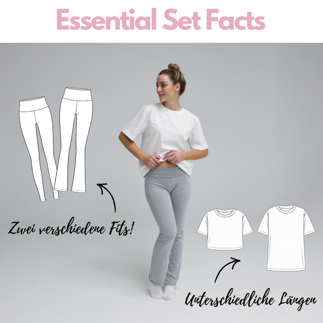 Nähpaket BUNDLE: Essential Set Gr. 34-52