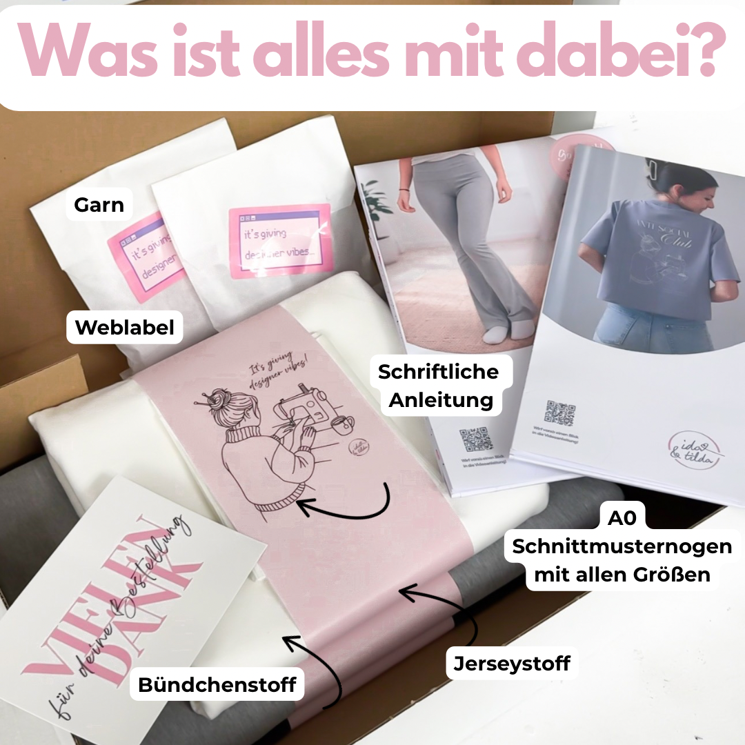 Nähpaket BUNDLE: Essential Set Gr. 34-52