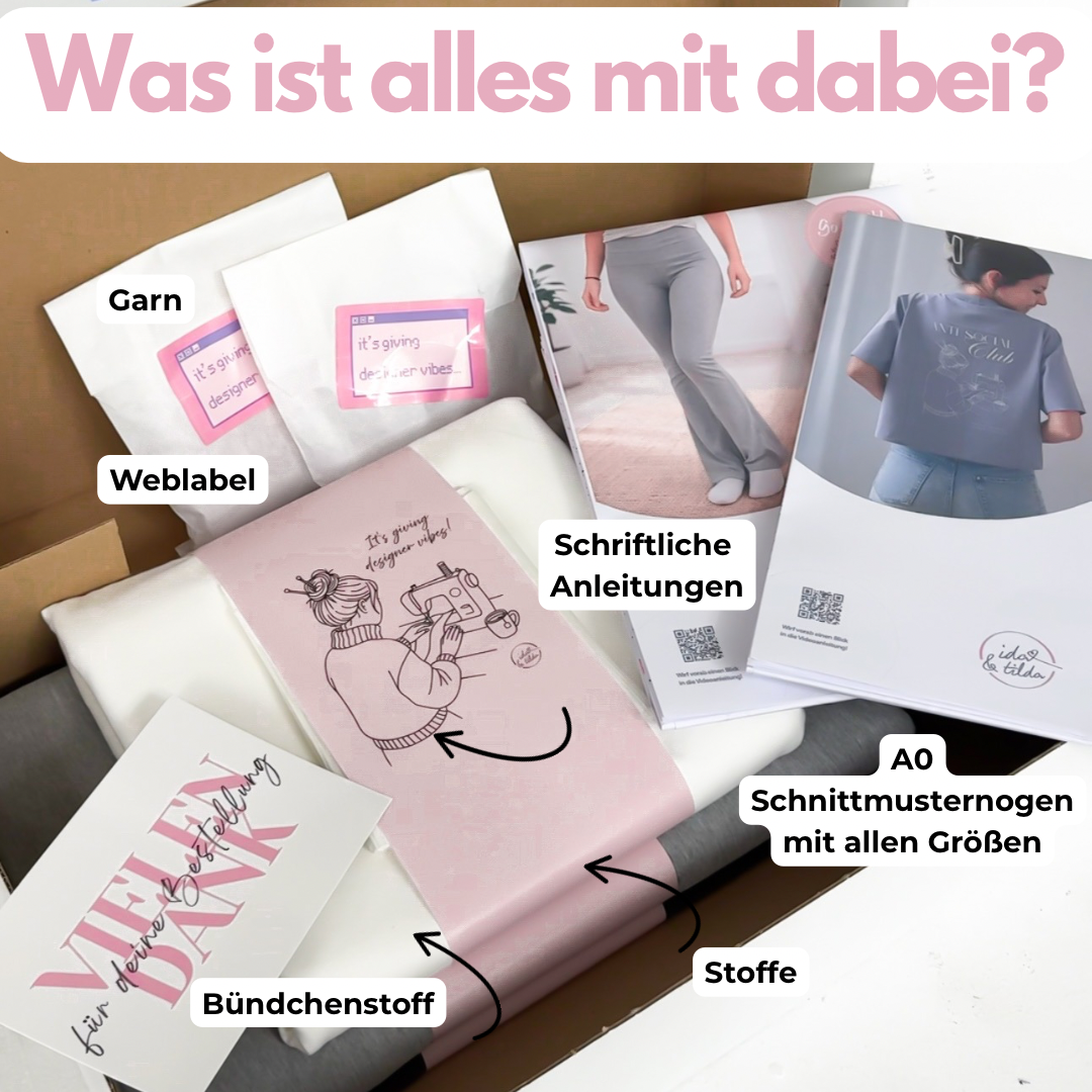 Nähpaket BUNDLE: Essential Set Gr. 34-52