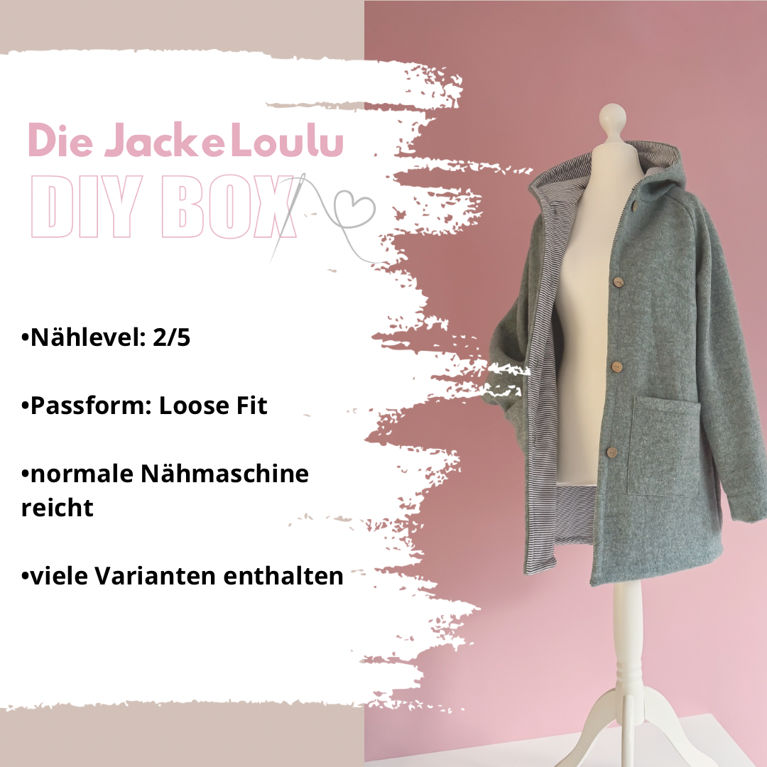 Die Jacke Loulu DIY Box Gr. 34-52